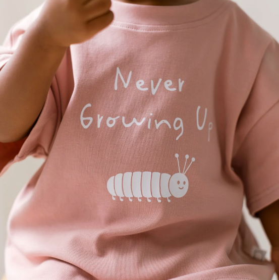 Roobear - Never Growing Up Tee Pink|160611