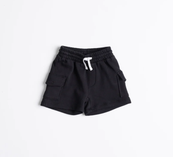 Little Bipsy - Cargo Sweatshort - Black|103961