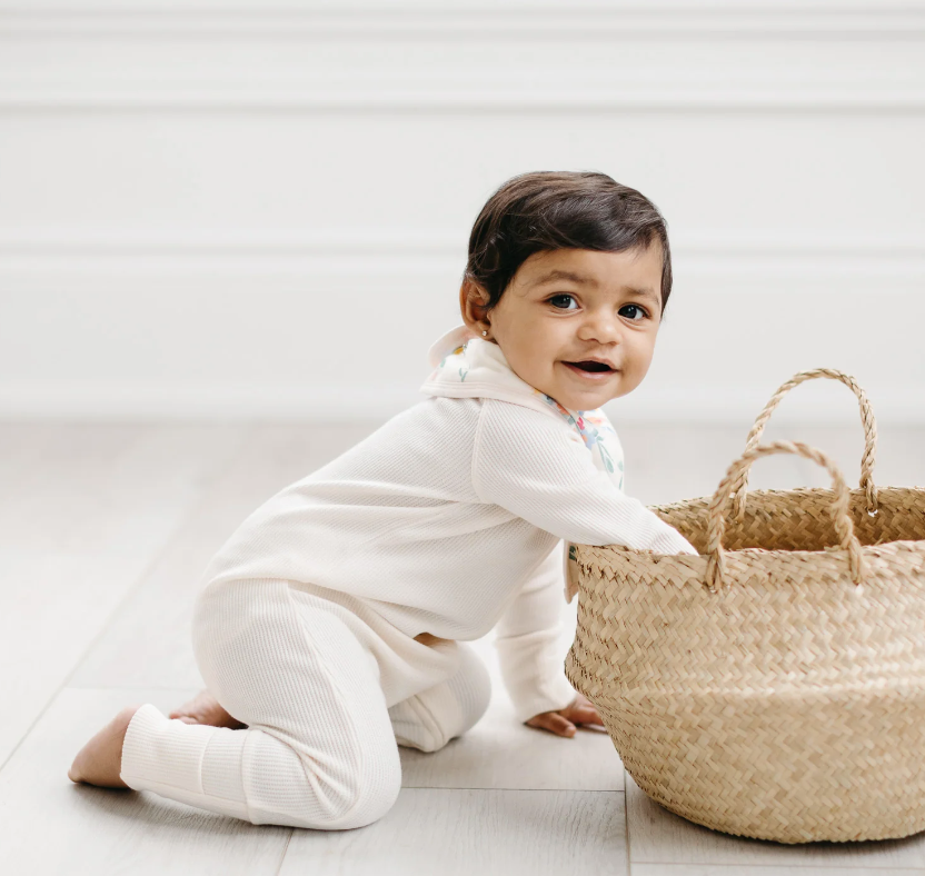 Loulou Lollipop - Waffle Sleeper - Coconut Milk|114186