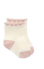 Jamie Kay - Amour Sock Parchment / Shell Pink|176801