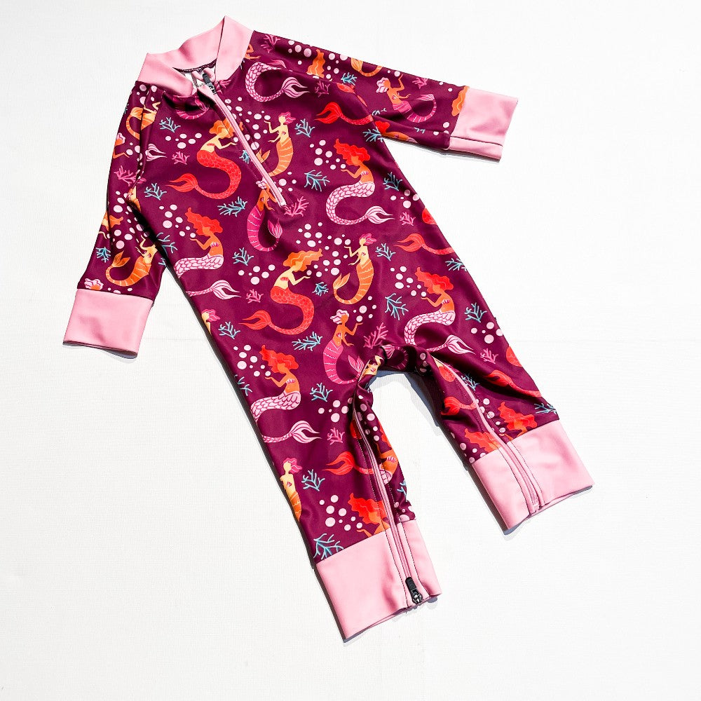 Honey Suckle Swim Suit 6-12M|169451