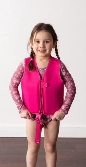 Current Tyed - Swim Float Vest - Hot Pink|147122