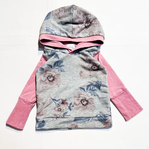 Crepe & Coral Hoodie 3-6M|170317