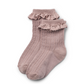 Wheat - 2 pk Wool Lace Socks Nora dry rose|164443