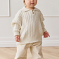 Wade Knitted Jumper - Cloud|154980