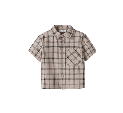 Name It - Adventure Plaid Button Up|216248