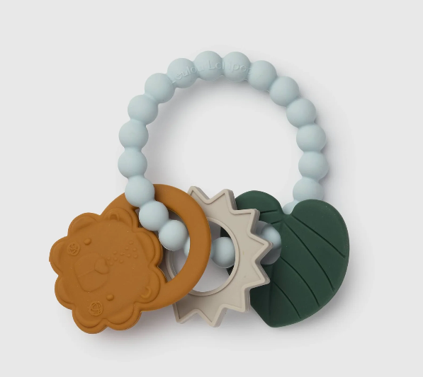 Loulou Lollipop - Silicone Teether Charm - Lion|153119