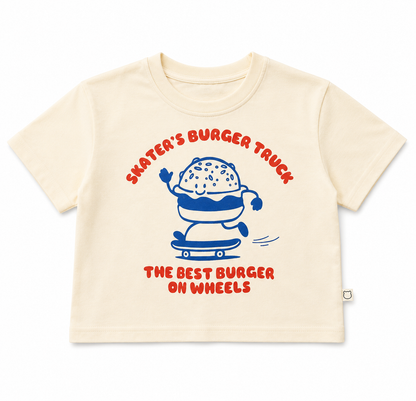 Roobear - Skater's Burger Truck Organic Cotton Tee