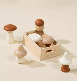 Coco Village - Wooden Mushrooms Playset|81535