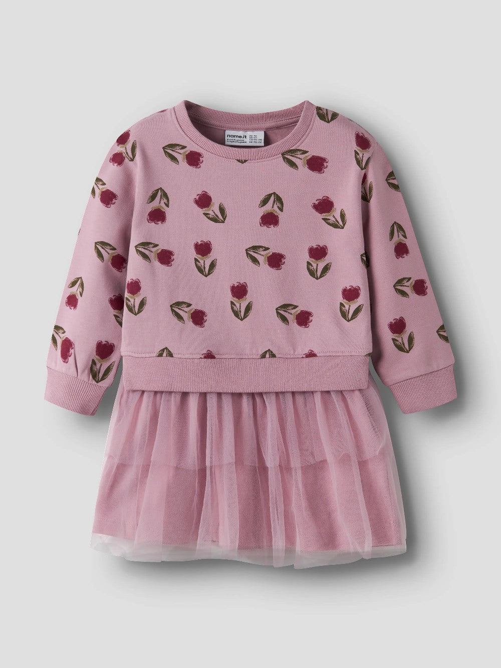 Name It - Floral Sweater Dress|225298