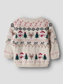 Name It - Knit Snowman Sweater 7845|231978