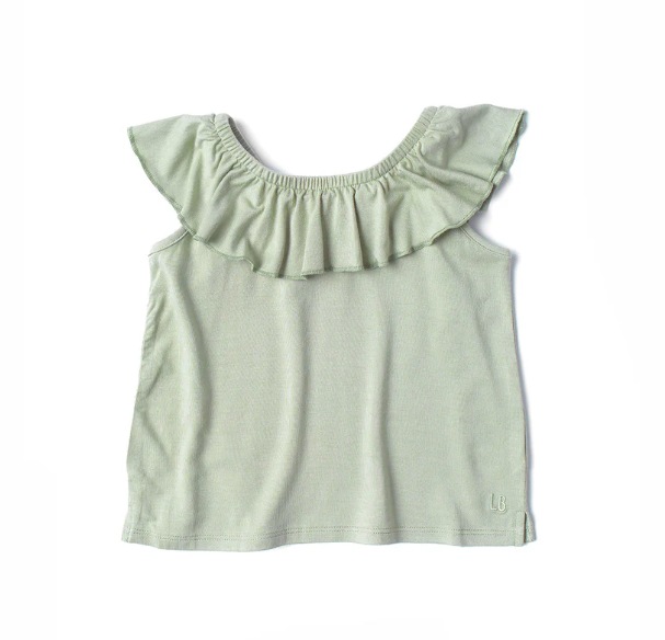 Little Bipsy - Ruffle Bamboo Top|103987