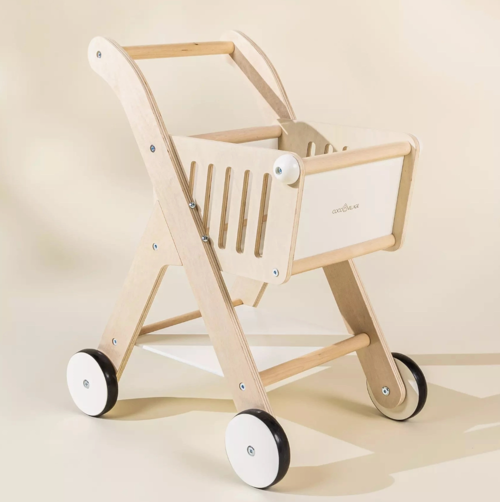 Coco Village - Wooden Shopping Cart - Foam|81543