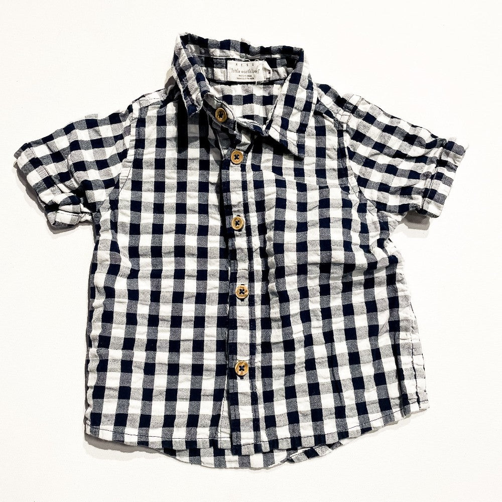 Rise Little Earthling Shirt 9-12M|216571