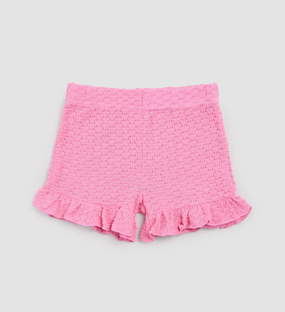 Miles The Label - Frilly Pink Shorts|187771