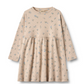 Wheat - Jersey Dress Emmy Warm Sand Flowers|164332