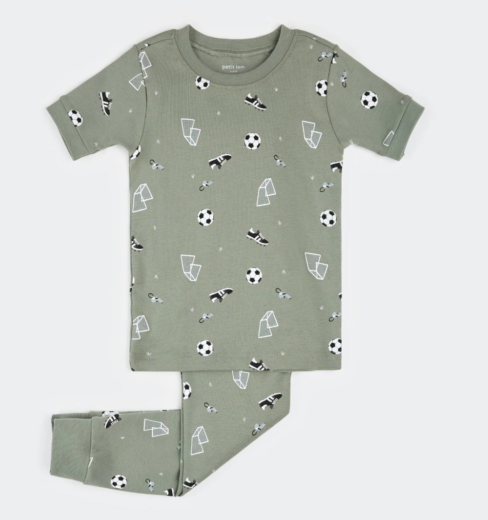 Petit Lem - 2 Piece PJ - Soccer|187298