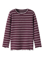 Name It - Stripe Ruffle Long Sleeve|225503
