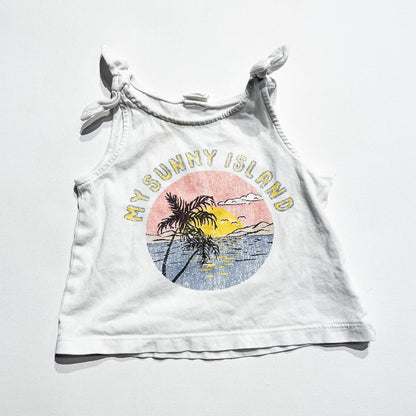 H&M Shirt 6-9M **Imeprfection|198502