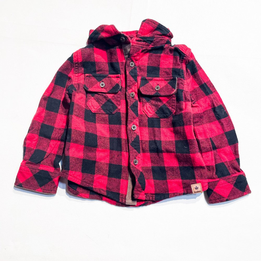 Canadiana Button Up Shirt 3Y|180365