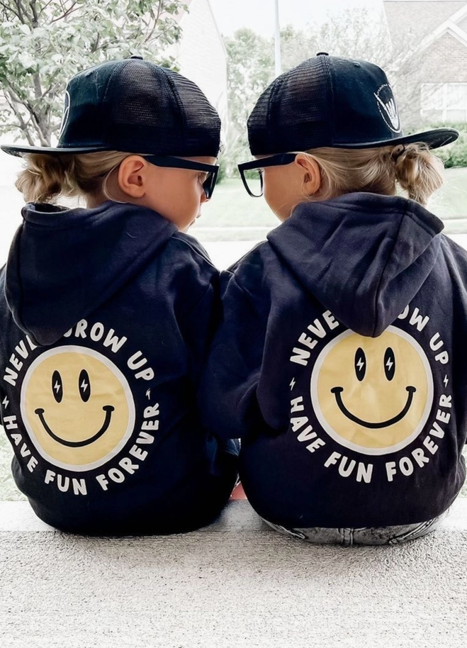 Little Trouble -  Never Grow Up Hoodie Yellow|178758