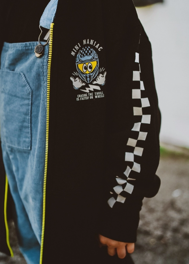 Little Trouble - Mini Maniac Zip-Up Hoodie|178706