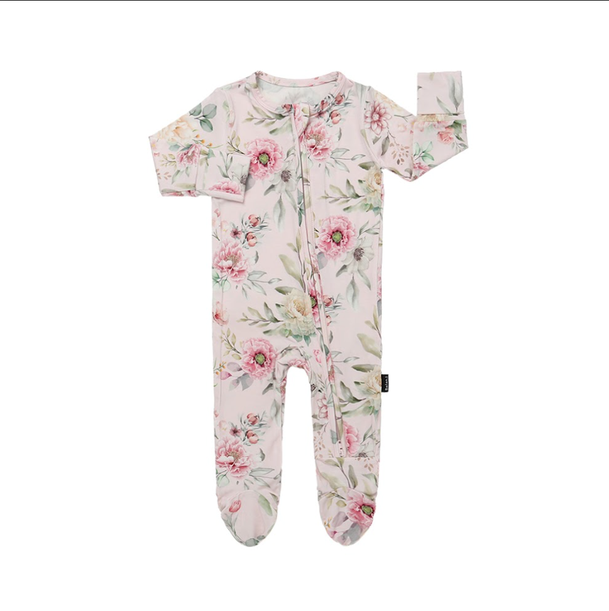 Belan.J - Footed Zipper Sleeper Floral Bliss|188279