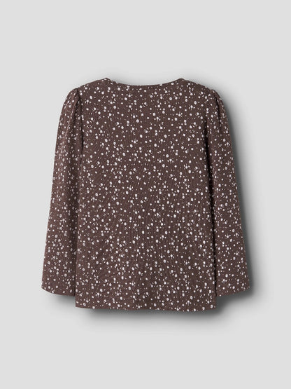Name It - Ribbed Floral Long Sleeve|225543