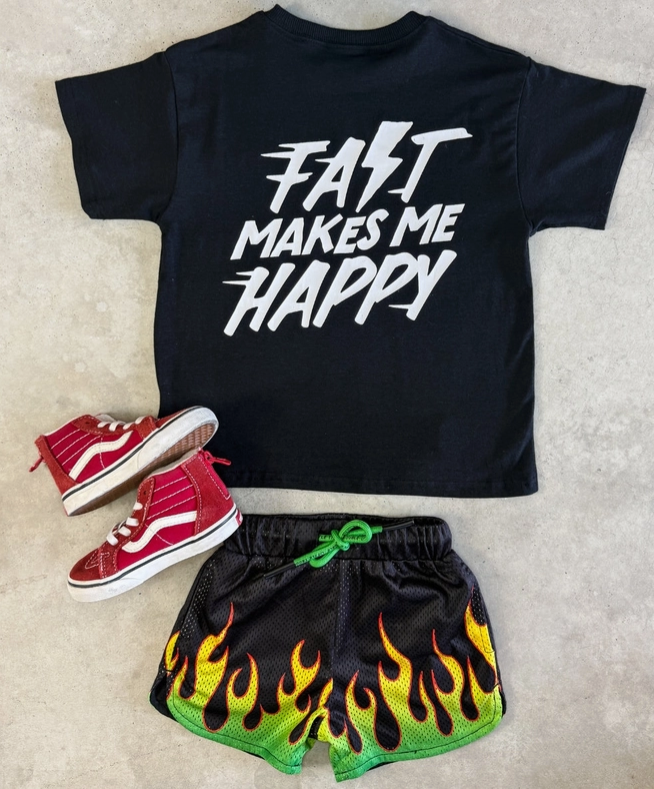 Little Trouble - "Fast Makes Me Happy" T-Shirt|164194