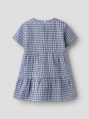 Name It - Navy Gingham Dress|213887