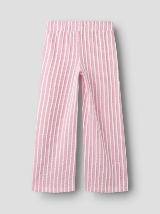 Name It - Pink Cabana Wide Leg Pants|213811