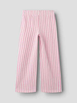 Name It - Pink Cabana Wide Leg Pants|213811
