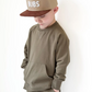 Little Bipsy - Pocket Pullover - Dark Moss|94704