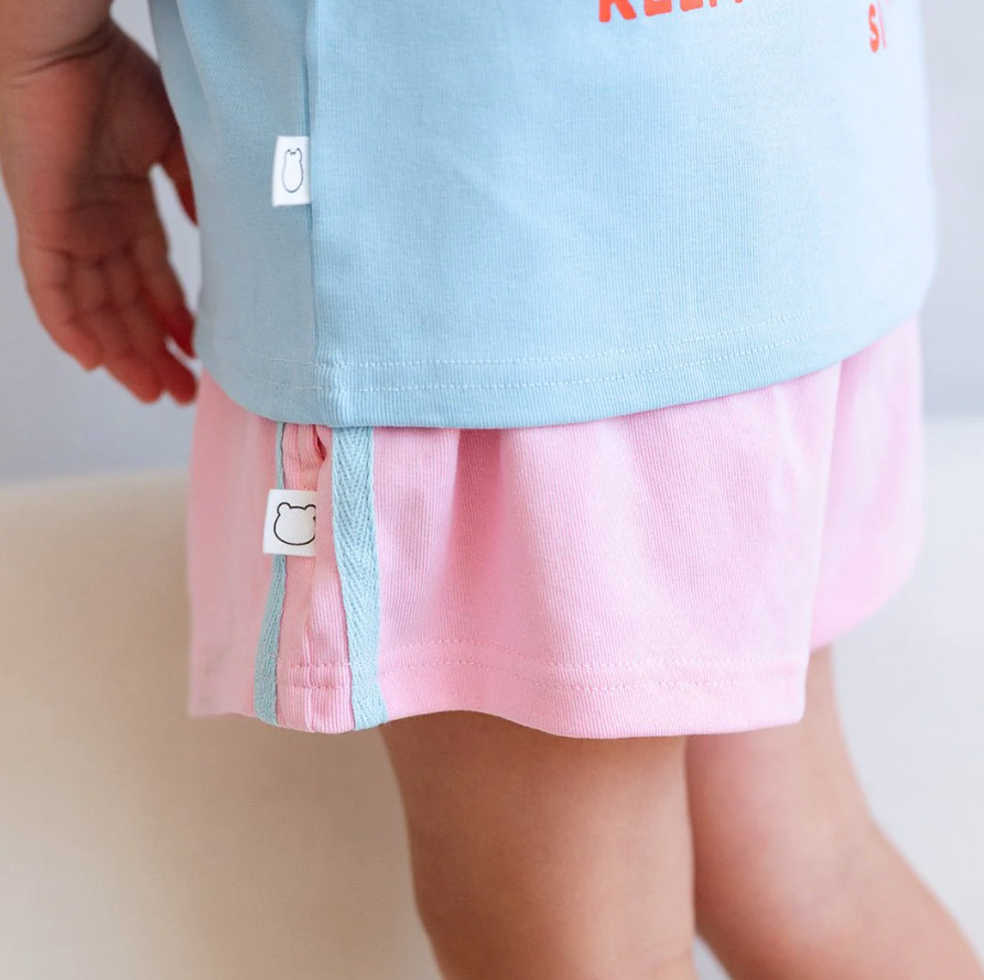 Roobear - Organic Cotton Double Striped Shorts|212536