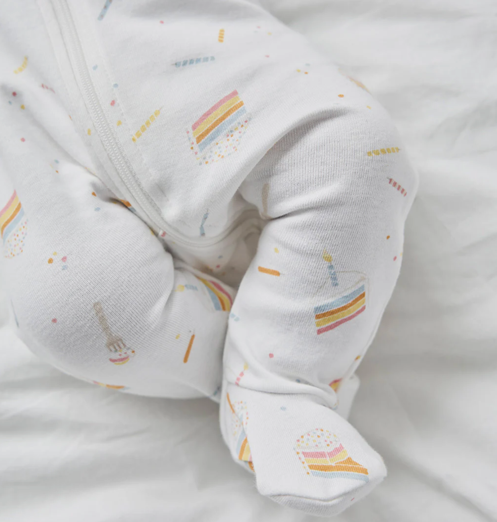 Petit Lem - Footed Sleeper - Birthday Cake|187285