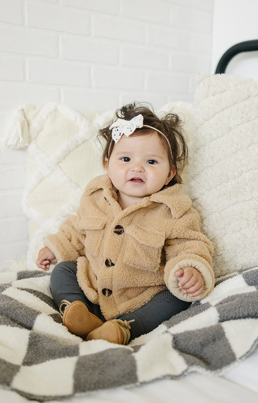 Mebie Baby - Sherpa Shacket|104204