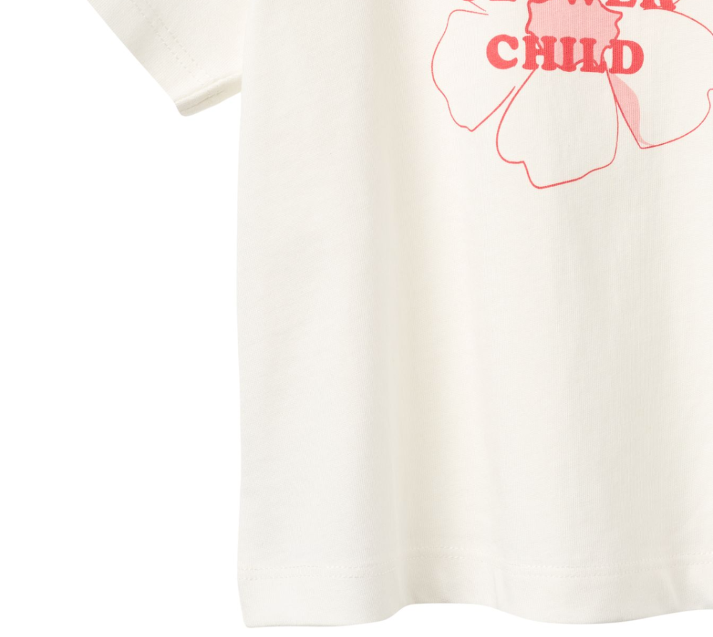 Wheat - T-shirt S/S Mirsa Cloud Flower Child|191175