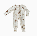 Everyday Leisure - Gingerbread | Bamboo Zip Romper|114120