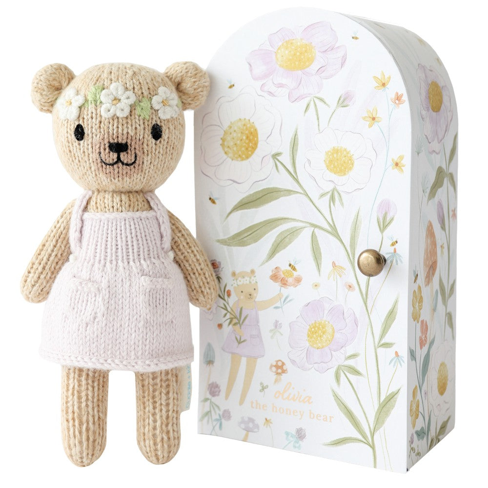 Cuddle & Kind - Tiny Olivia the Honey Bear, Give 10 Meals|155944