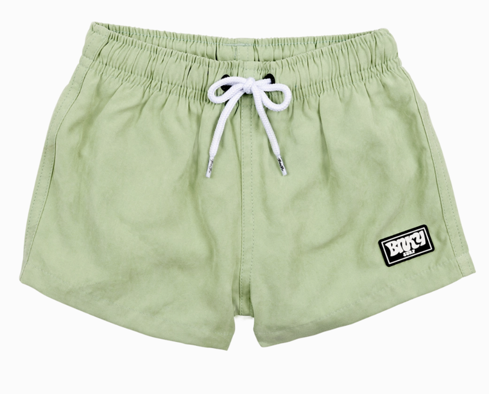 BinkyBro - Green Suede Swimsuit|88673