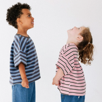 Roobear - Striped Cotton Tee|217796