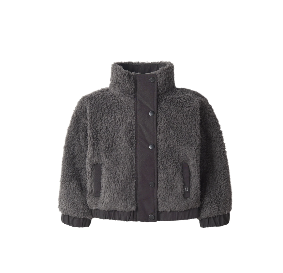 Little Bipsy - Sherpa Jacket - Smoke|113228