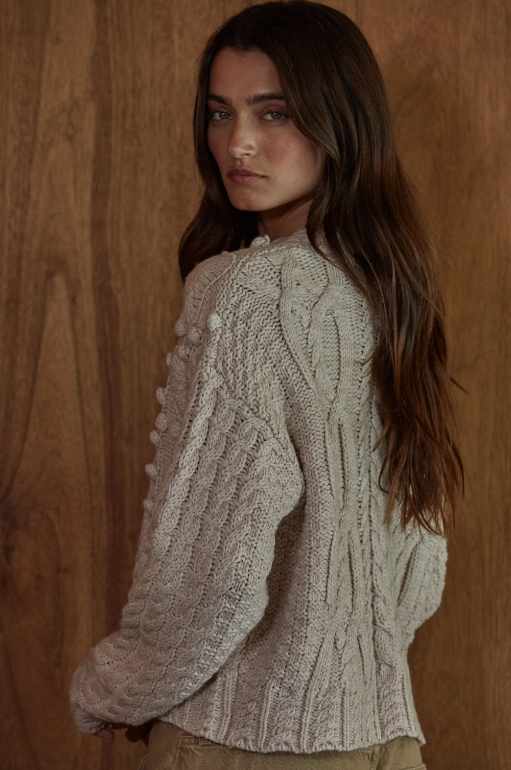 By Together - Knit Cable Sweater|215156
