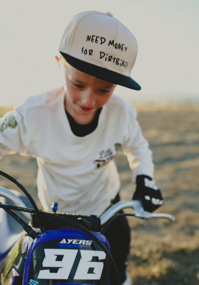 Little Trouble -  Need $ For Dirt Bikes Snapback Tan|178754