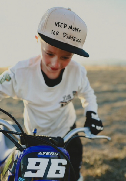 Little Trouble -  Need $ For Dirt Bikes Snapback Tan|178754
