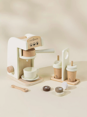 Coco Village - Wooden Coffee Maker Set - Foam|106785