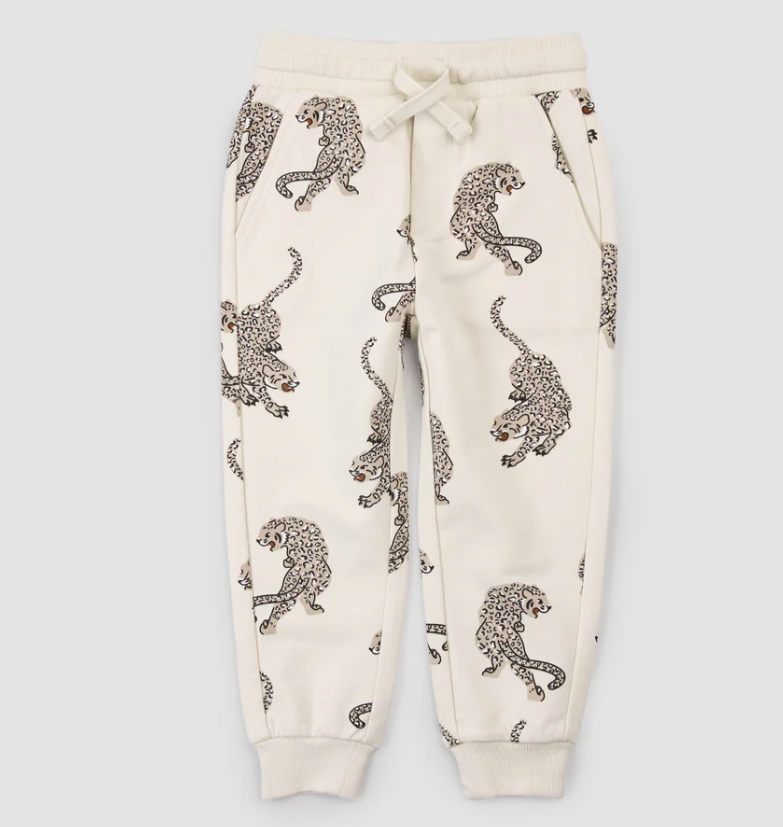 Miles The Label - Leopards on Birch Joggers|181497