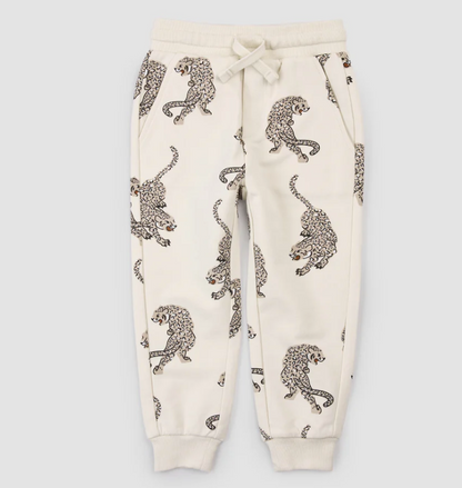 Miles The Label - Leopards on Birch Joggers|181497
