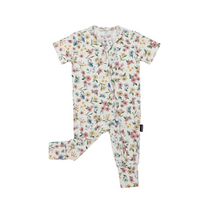 Belan.J - SS Zipper Romper - Spring Madow|193942