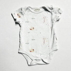Rabbit + Bear Onesie 6-9M|207859